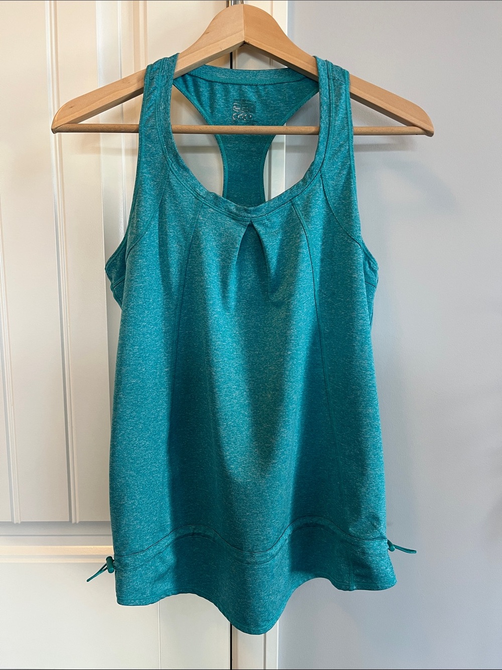 Teal Racerback Tank Top M